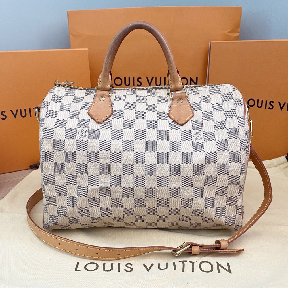 💎✨AZUR SET✨💎Speedy Bandouliere 30 & Sarah Wallet - Picture 2 of 16